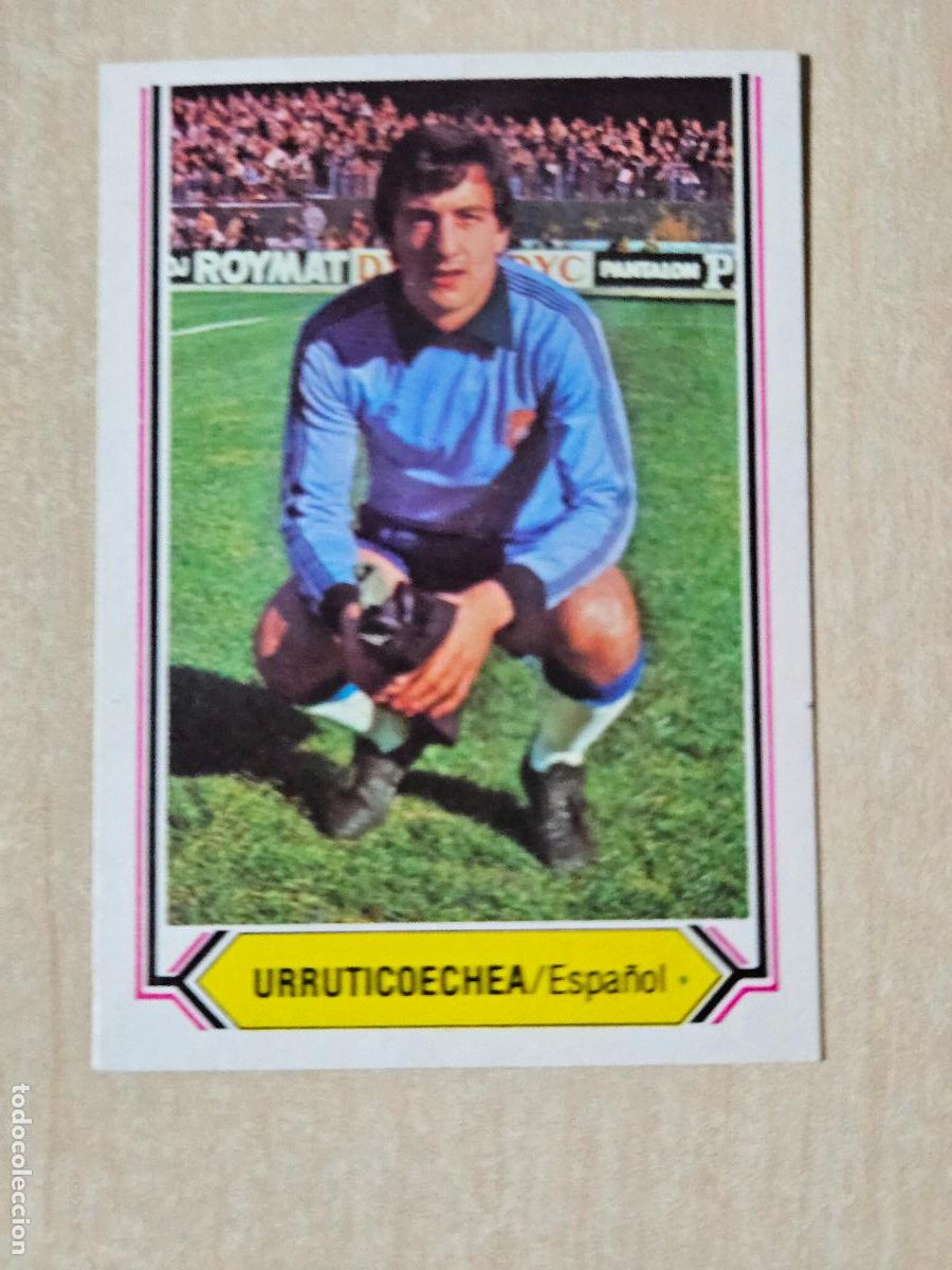 Cromos de f&uacute;tbol: CROMO FUTBOL URRUTICOECHEA - LIGA ESTE 80 - 81 - NUEVO SIN PEGAR - ESPA&Ntilde;OL