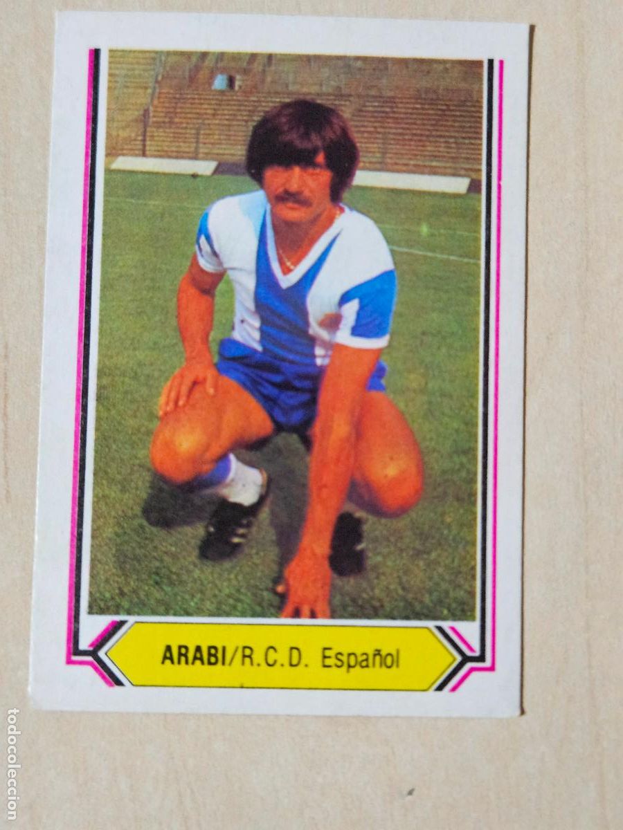 Cromos de f&uacute;tbol: CROMO FUTBOL ARABI - LIGA ESTE 80 - 81 - NUEVO SIN PEGAR - ESPA&Ntilde;OL
