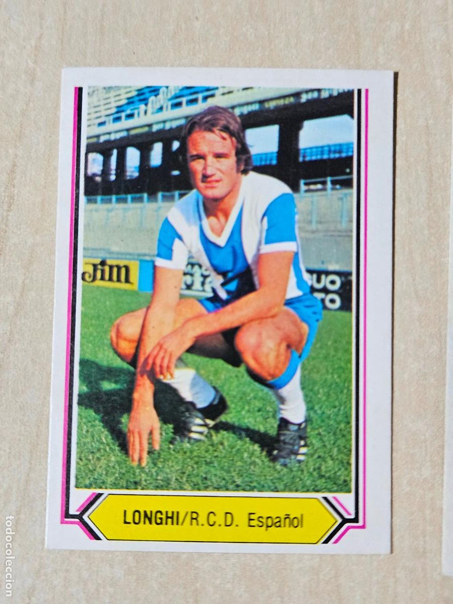 Cromos de f&uacute;tbol: CROMO FUTBOL LONGHI - LIGA ESTE 80 - 81 - NUEVO SIN PEGAR - ESPA&Ntilde;OL