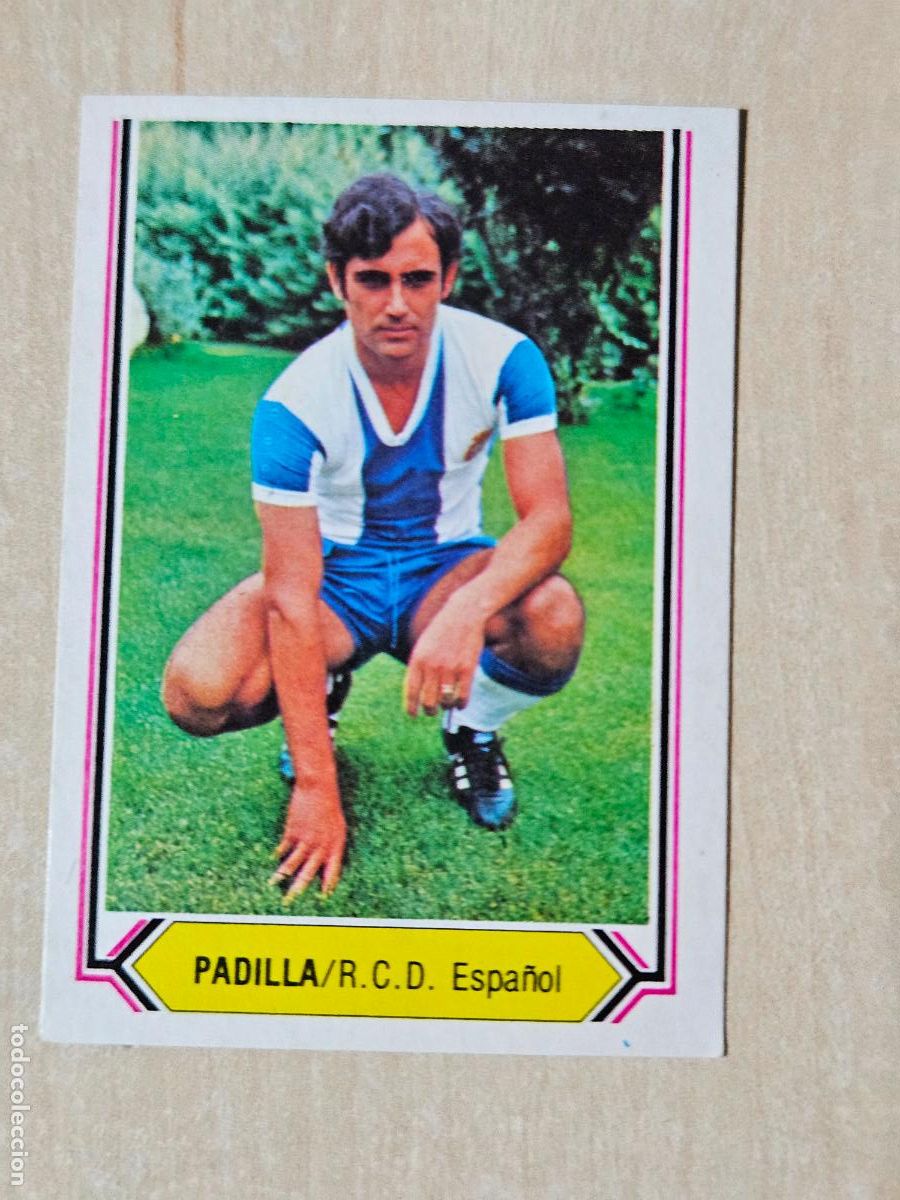 Cromos de f&uacute;tbol: CROMO FUTBOT PADILLA - LIGA ESTE 80 - 81 - NUEVO SIN PEGAR - ESPA&Ntilde;OL