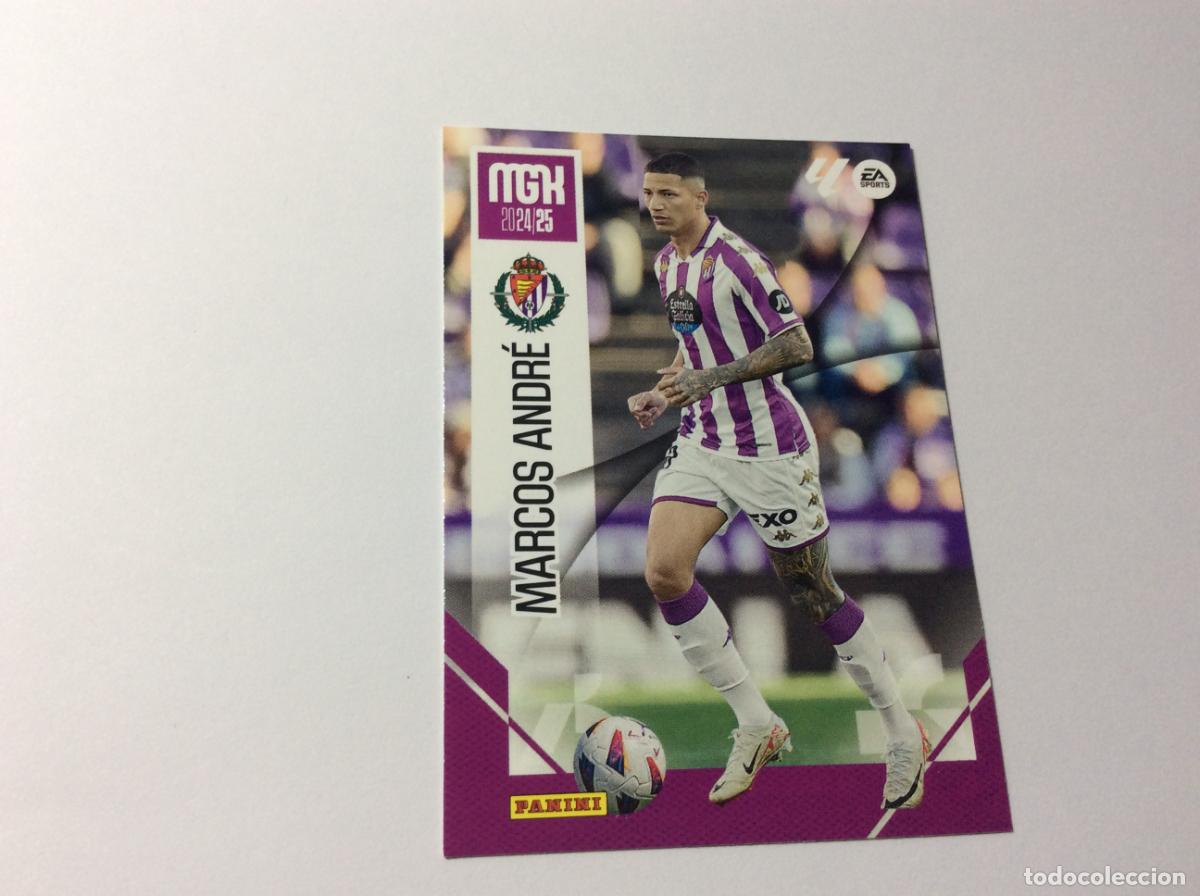 Cromos de f&uacute;tbol: Marcos Andr&eacute; Real Valladolid MGK 2024 2025 24 25 Panini