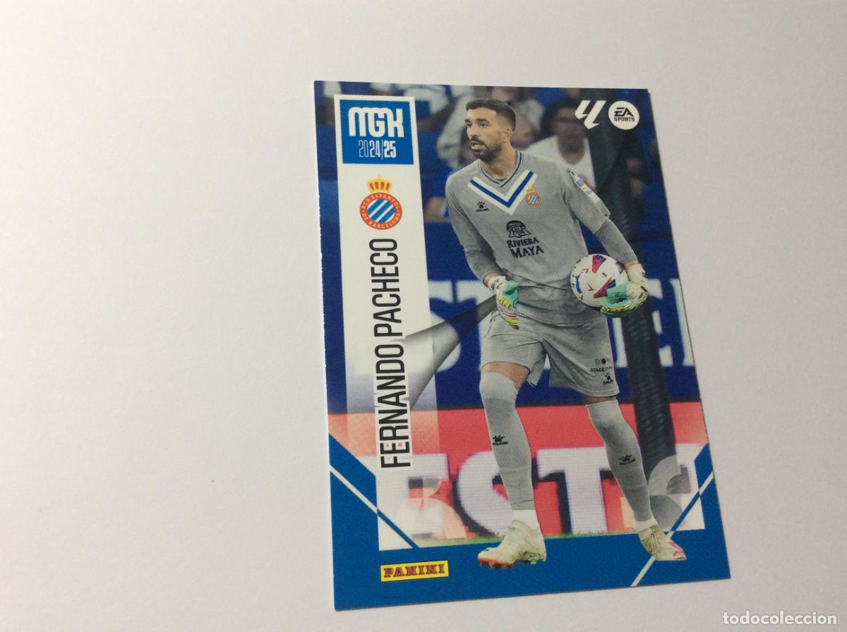 Cromos de f&uacute;tbol: Fernando Pacheco RCD Espa&ntilde;ol Espanyol MGK 2024 2025 24 25 Panini