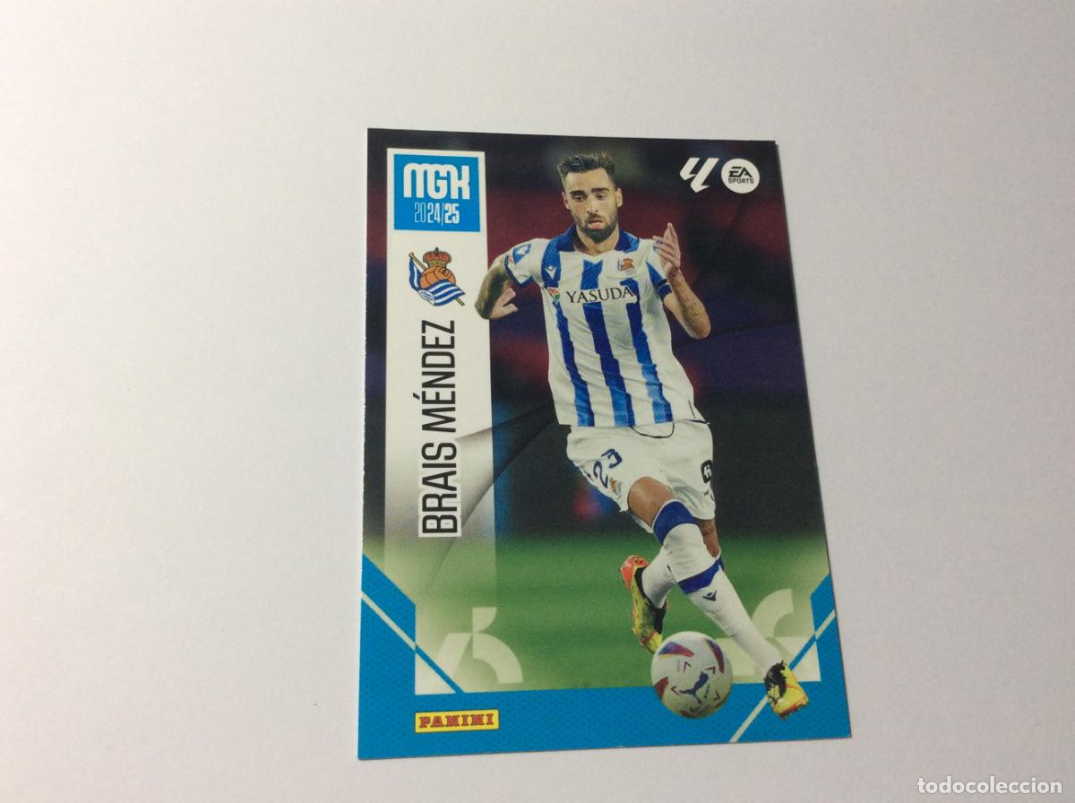 Cromos de f&uacute;tbol: Brais Mendez Real Sociedad MGK 2024 2025 24 25 Panini
