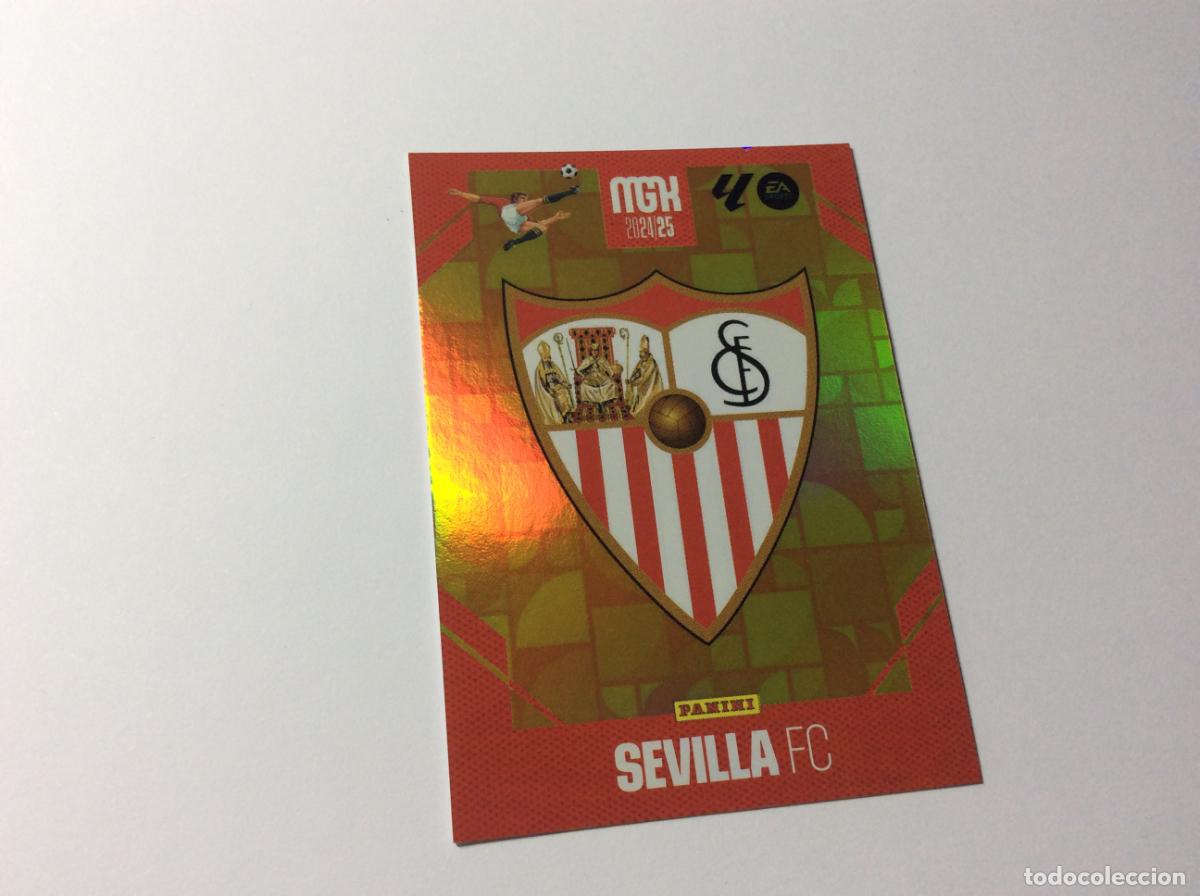 Cromos de f&uacute;tbol: Escudo Sevilla FC MGK 2024 2025 24 25 Panini