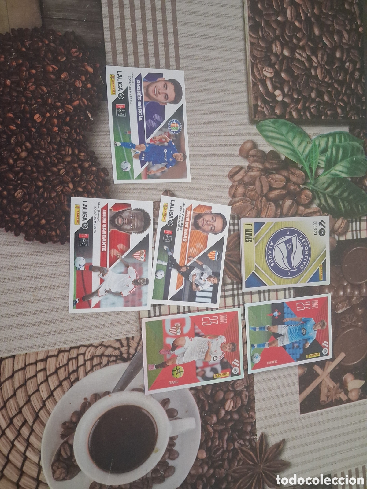 Cromos de f&uacute;tbol: Liga este 26 27 lote de 10 cromos diferentes ver fotos y leer descripci&oacute;n