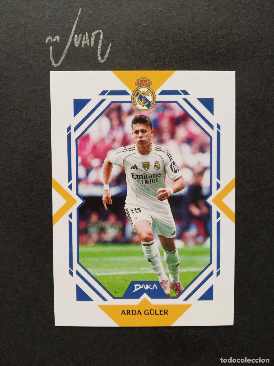 Fu&szlig;ball-Sticker: RM 7 A ARDA G&Uuml;LER REAL MADRID TURQUIA ⚽ DAKA &reg; TOP AUDIENCE 2025 2026 25 26 NUEVO