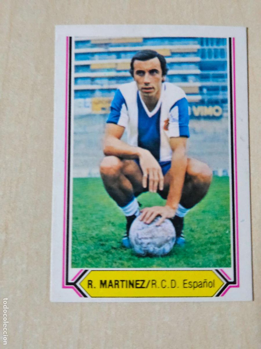 Cromos de f&uacute;tbol: LIGA ESTE 80-81 - FICHAJE 10 ROBERTO MARTINEZ - CROMO FUTBOL NUEVO SIN PEGAR