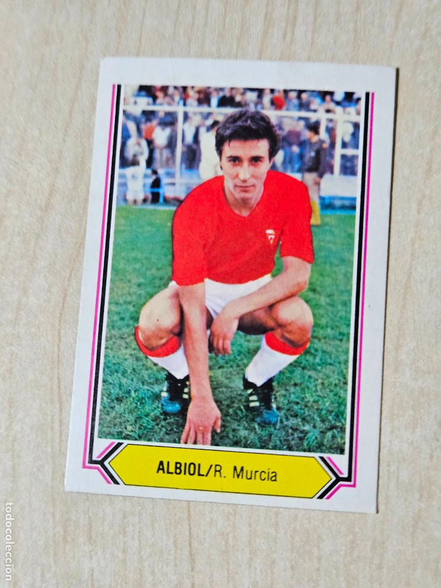 Cromos de f&uacute;tbol: LIGA ESTE 80-81 - FICHAJE 15 - ALBIOL - CROMO FUTBOL NUEVO SIN PEGAR