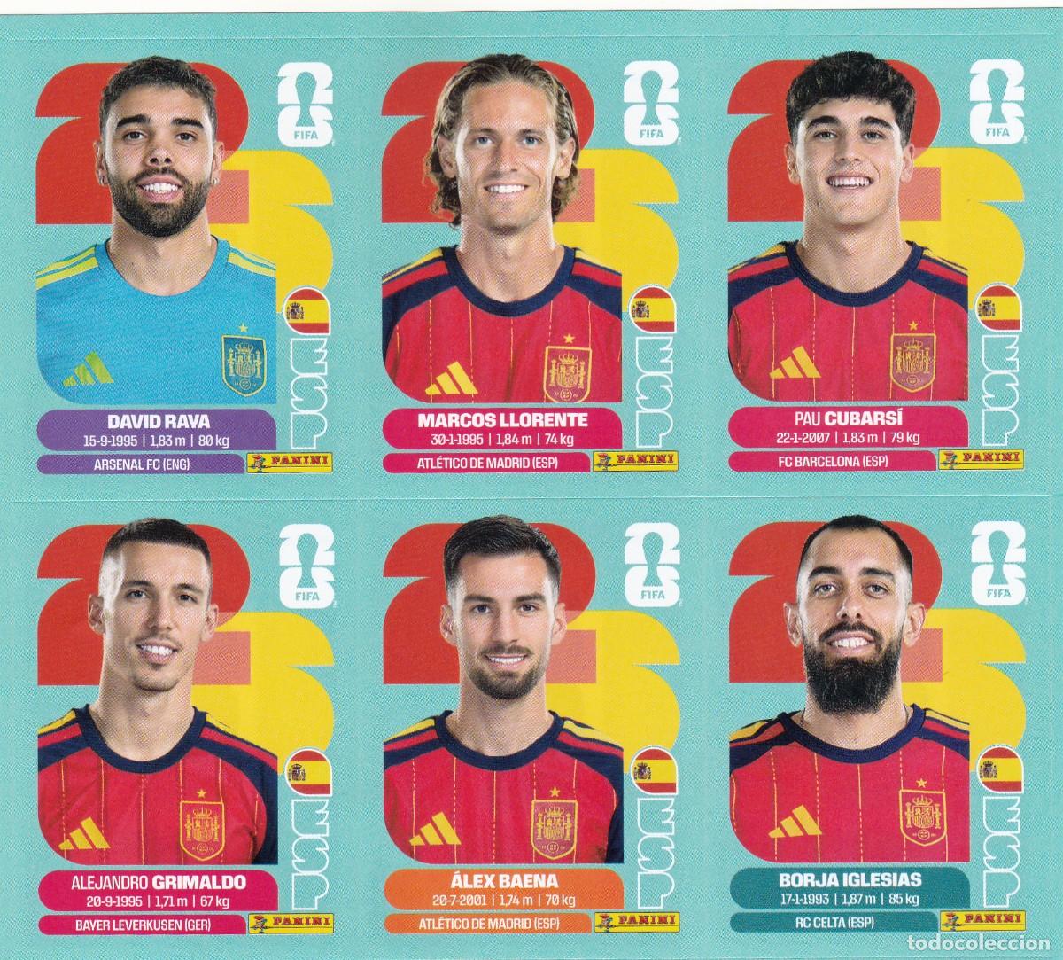 Figurine di Calcio: FIFA WORLD CUP 2026 * 12 CROMOS ACTUALIZACI&Oacute;N DE ESPA&Ntilde;A - NUEVO DE SOBRE (A-18)