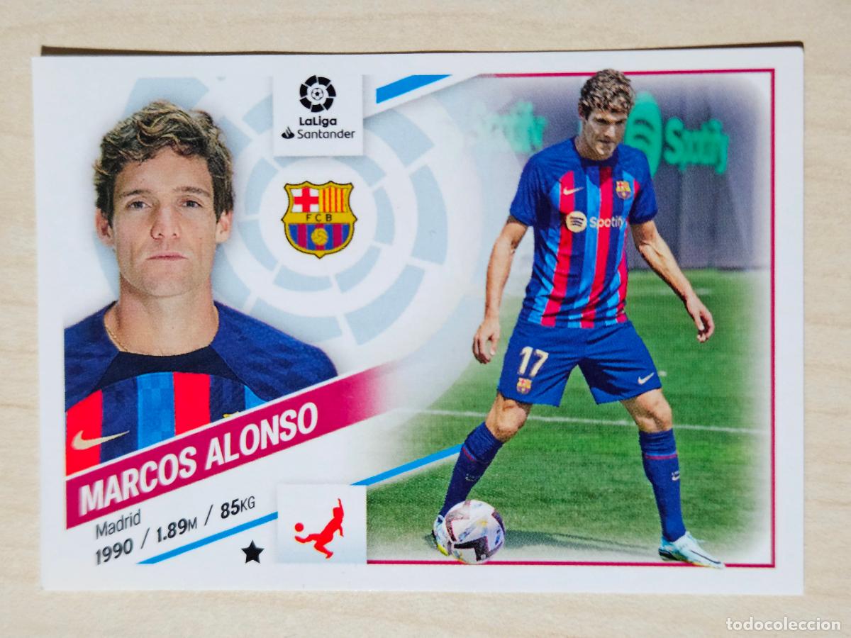 Cromos de f&uacute;tbol: EDICIONES ESTE 2022 23 - FICHAJE N&ordm; 66 MARCOS ALONSO - CROMO SIN PEGAR