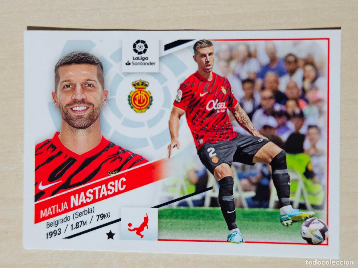 Cromos de f&uacute;tbol: EDICIONES ESTE 2022 23 - FICHAJE N&ordm; 53 NASTASIC - CROMO SIN PEGAR