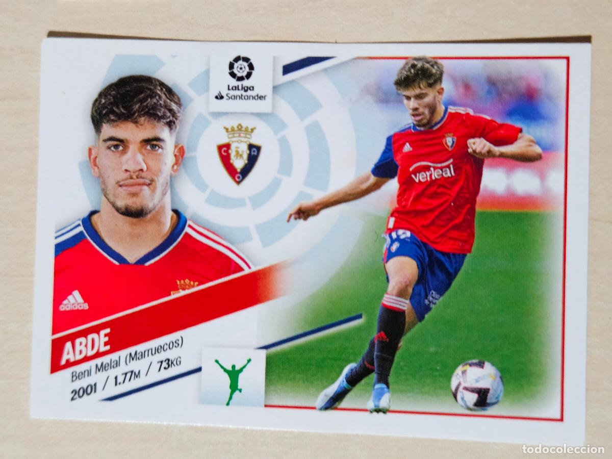 Cromos de f&uacute;tbol: EDICIONES ESTE 2022 23 - FICHAJE N&ordm; 49 ABDE - CROMO SIN PEGAR