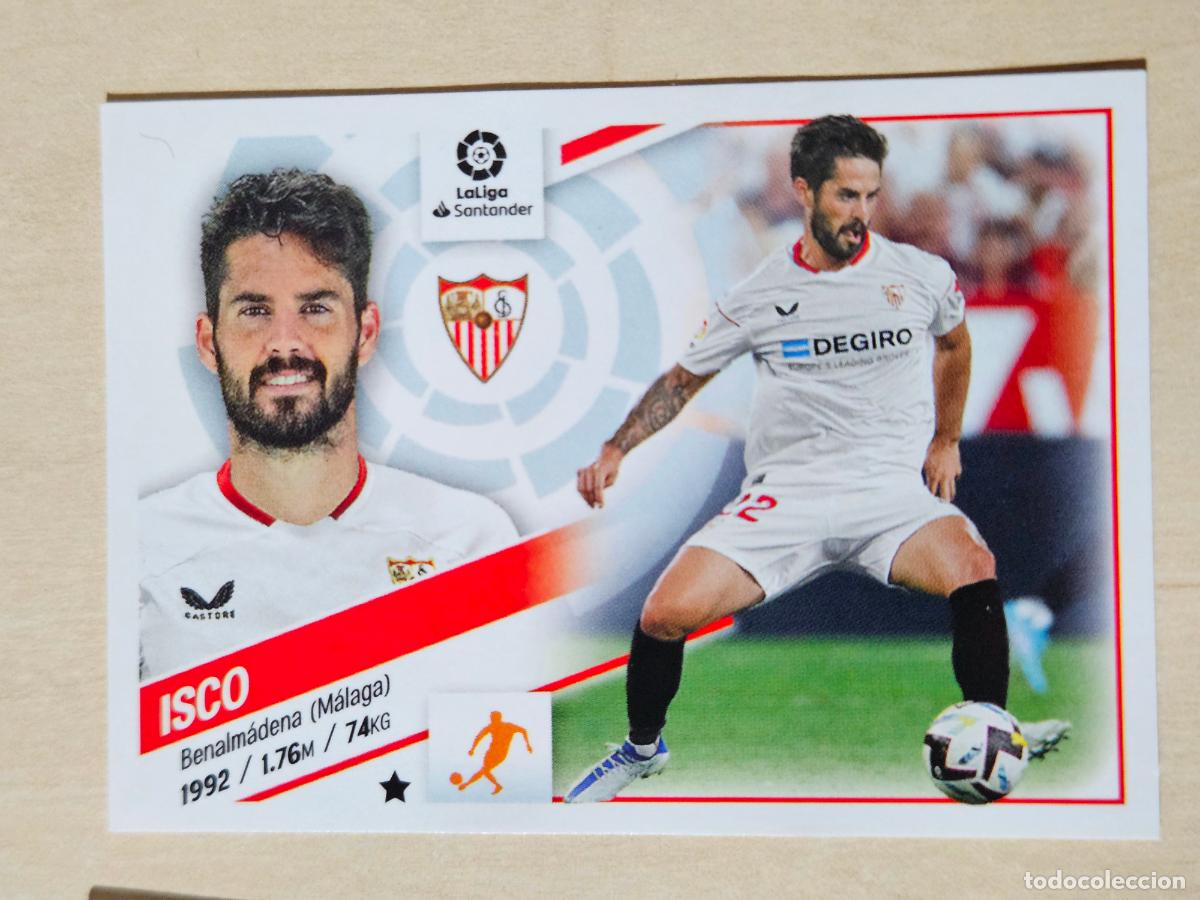 Cromos de f&uacute;tbol: EDICIONES ESTE 2022 23 - FICHAJE N&ordm; 42 ISCO - CROMO SIN PEGAR