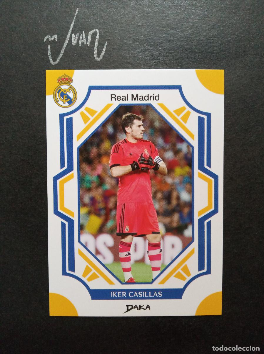 Cromos de f&uacute;tbol: RM 26 B IKER CASILLAS REAL MADRID ESPA&Ntilde;A ESPA&Ntilde;A ⚽ DAKA &reg; TOP AUDIENCE 2025 2026 25 26 NUEVO