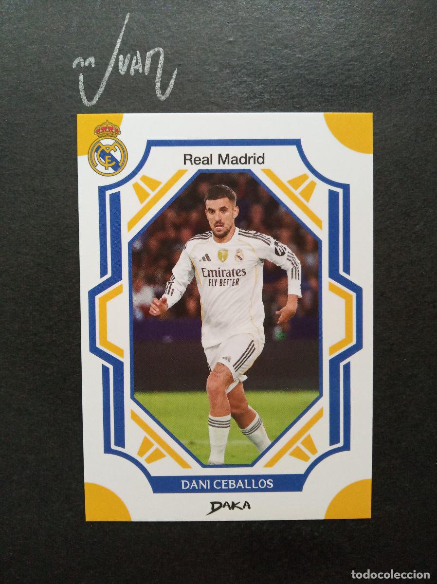 Cromos de f&uacute;tbol: RM 11 B DANI CEBALLOS REAL MADRID REAL MADRID BETIS ⚽ DAKA &reg; TOP AUDIENCE 2025 2026 25 26 NUEVO