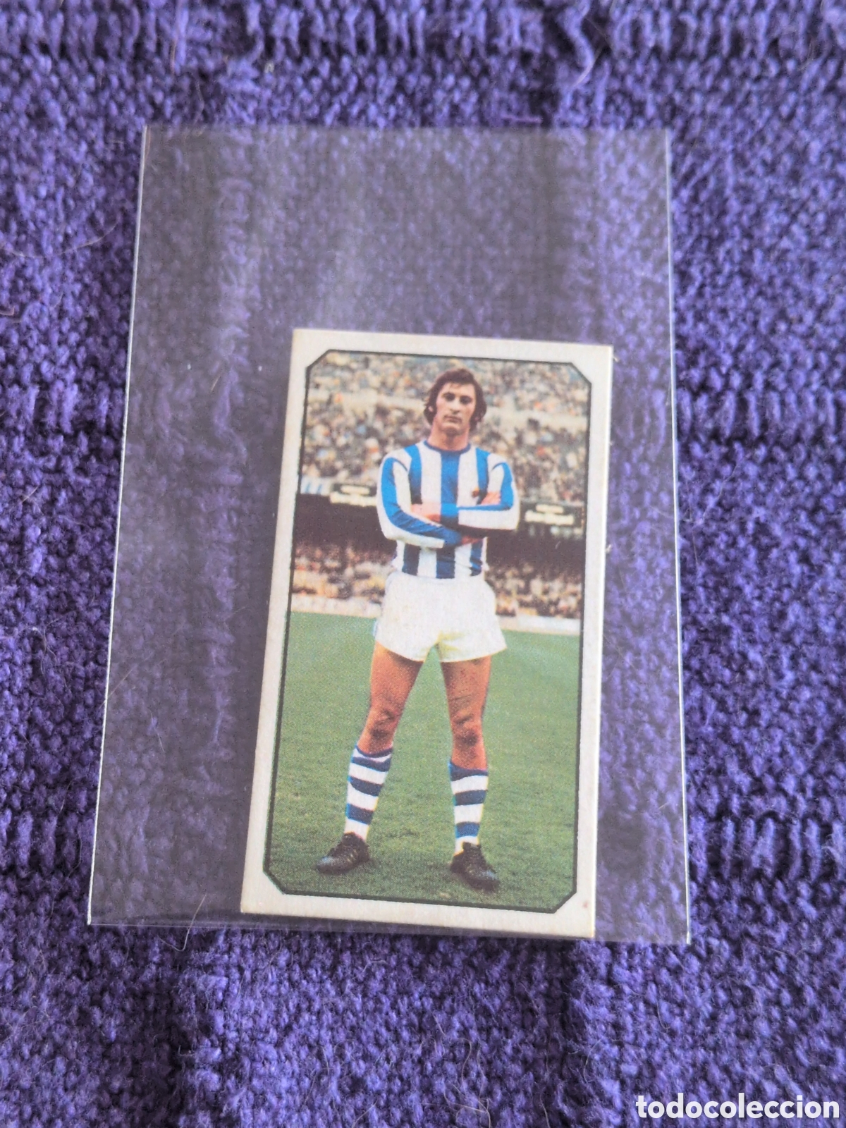 Fu&szlig;ball-Sticker: AMUCHASTEGUI REAL SOCIEDAD ESTE 77-78 SIN PEGAR