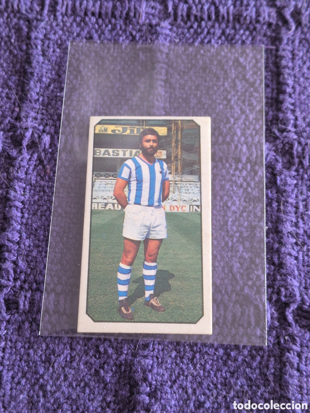 Fu&szlig;ball-Sticker: CHOPERENA REAL SOCIEDAD ED ESTE LIGA 1977 77 78 1978 NUNCA PEGADO