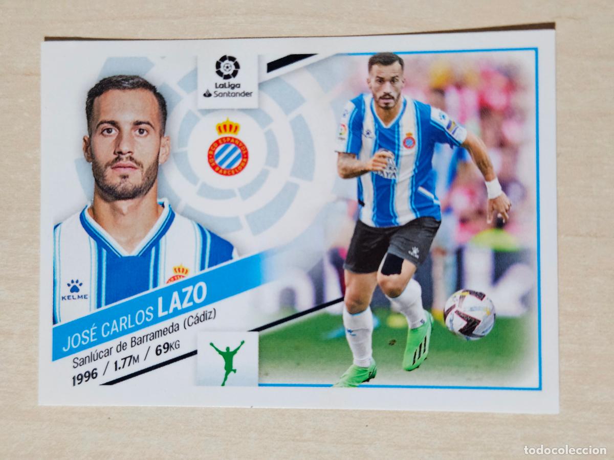 Cromos de f&uacute;tbol: EDICIONES ESTE 2022 23 - COLOCA 18 BIS LAZO - CROMO SIN PEGAR