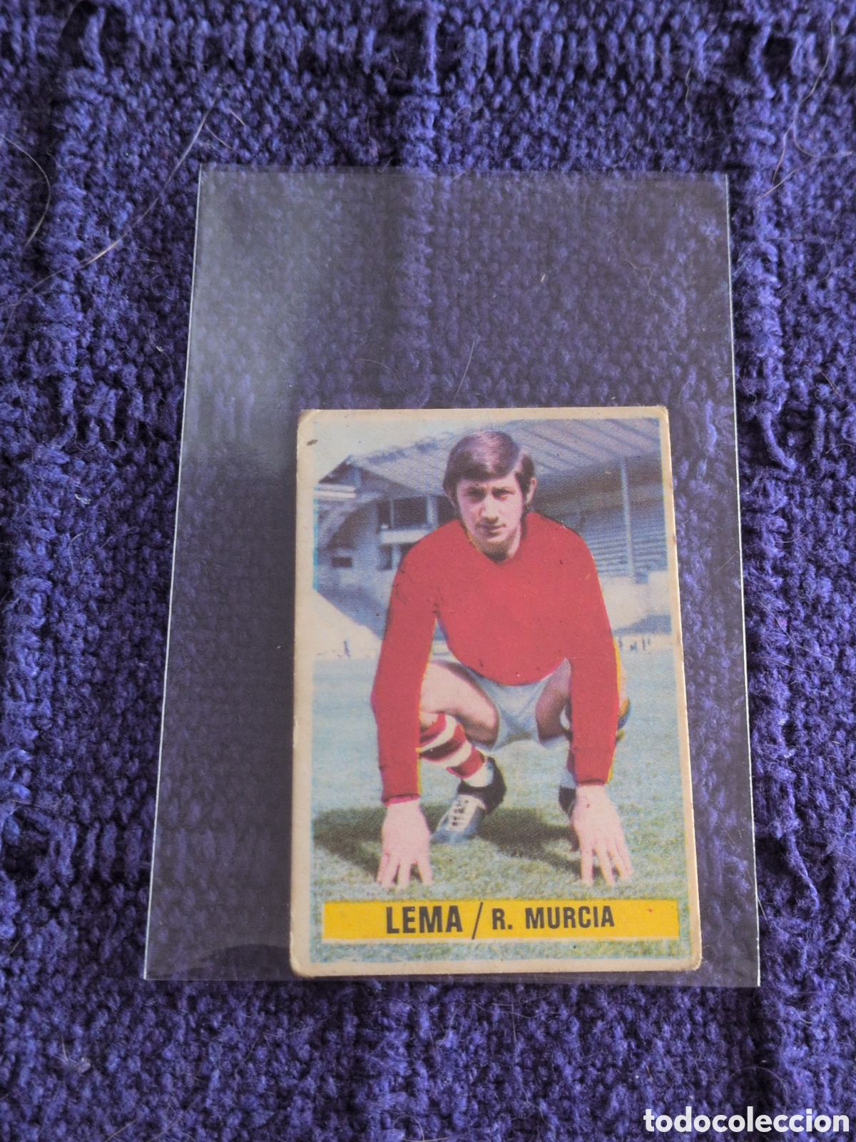Fu&szlig;ball-Sticker: COLOCA LEMA MURCIA 74 75 1974 1975 EDICIONES ESTE