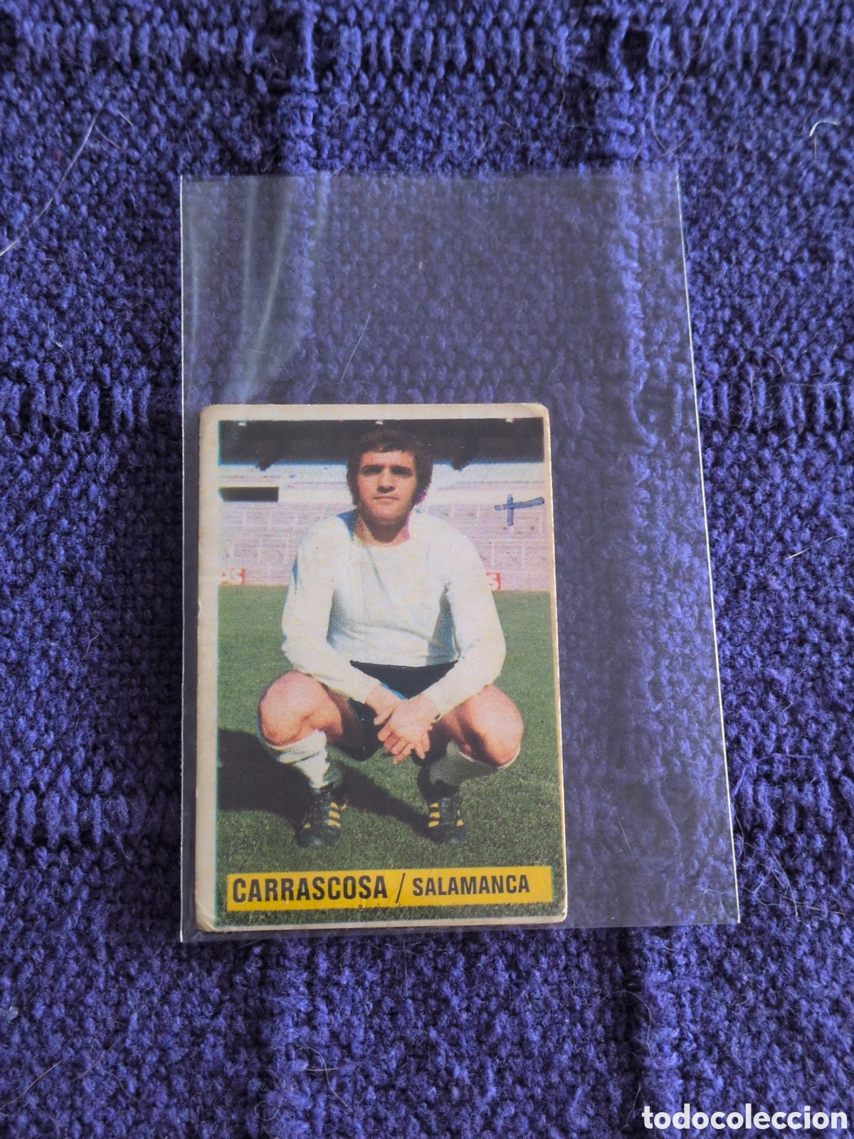 Fu&szlig;ball-Sticker: CARRASCOSA FICHAJE 16 SALAMANCA CROMOS ALBUM EDICIONES ESTE FUTBOL LIGA 1974 1975 74 75