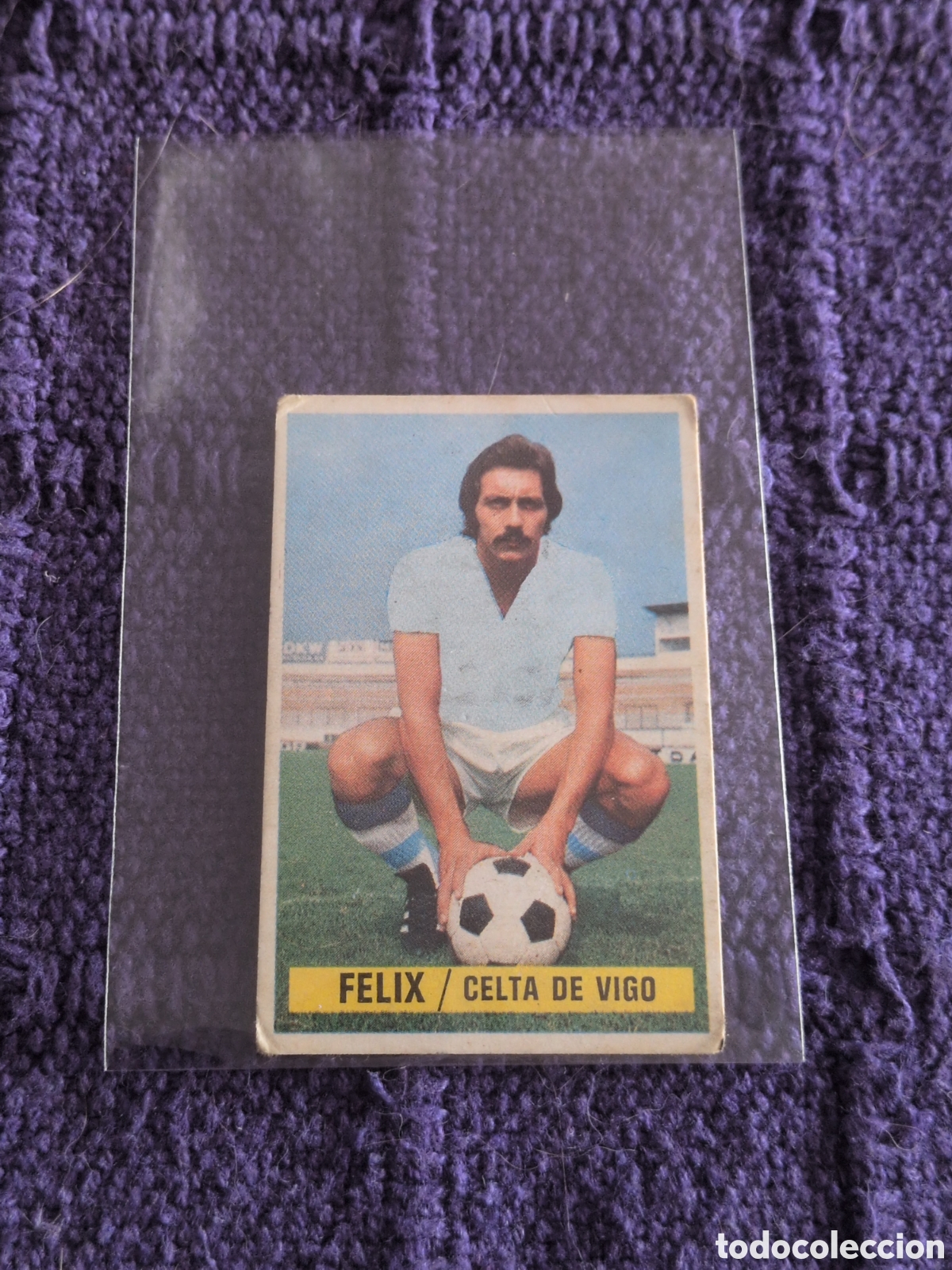 Fu&szlig;ball-Sticker: CROMO LIGA ESTE 74 75 F&Eacute;LIX COLOCA CELTA