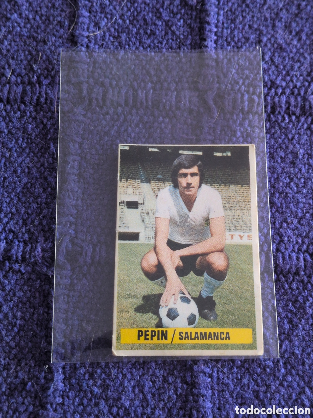 Fu&szlig;ball-Sticker: PEPIN U. D. SALAMANCA COLOCA LIGA ESTE 1974 1975 74 75