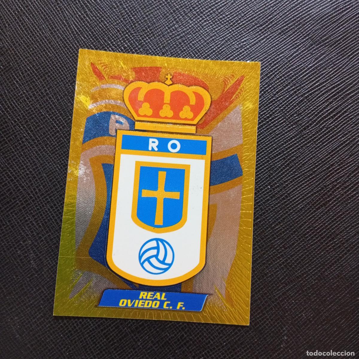 Cromos de f&uacute;tbol: 161 ESCUDO OVIEDO PANINI TRADING CARD 1998 1999 CROMO FUTBOL 98 99 - A161 PG487