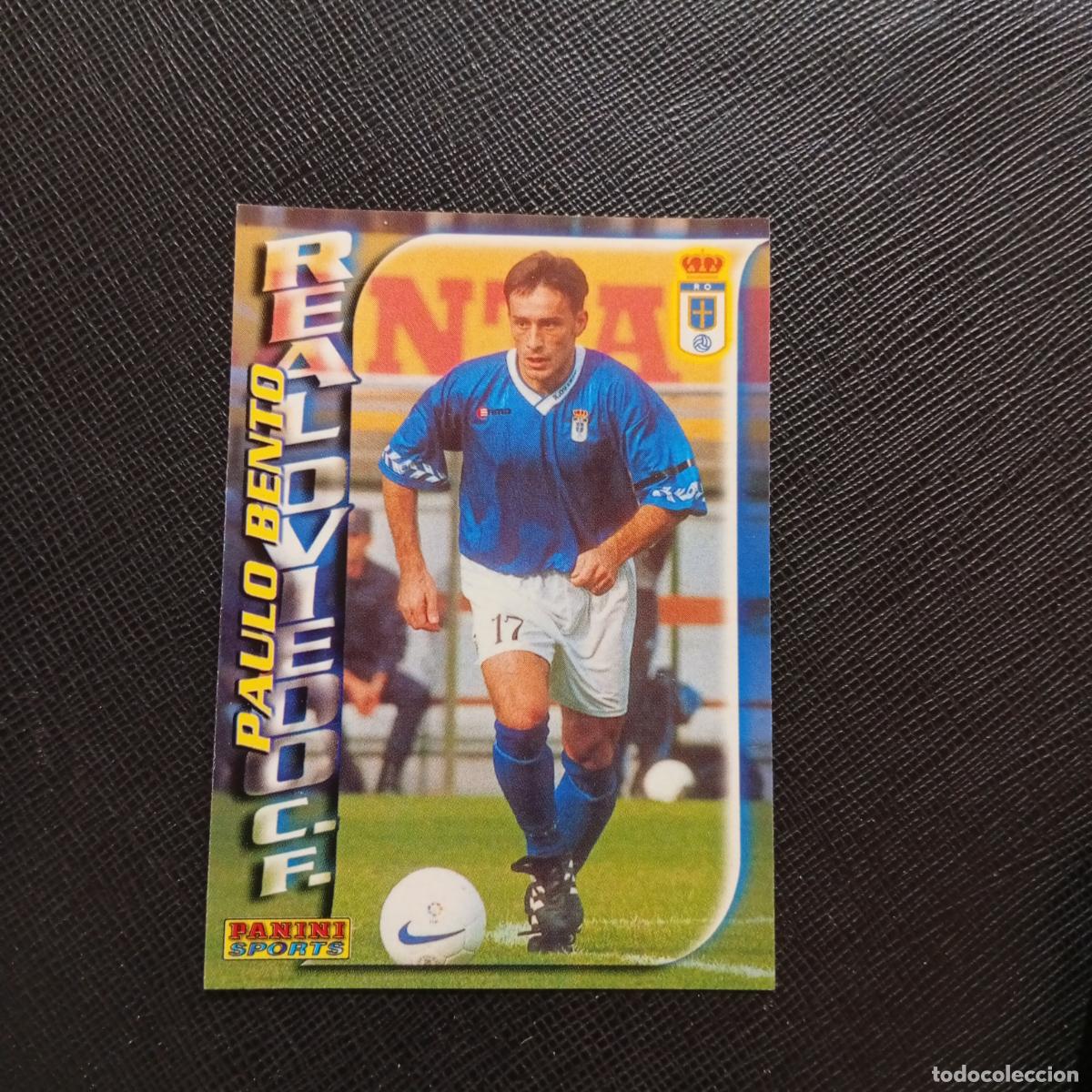 Cromos de f&uacute;tbol: 167 PAULO BENTO OVIEDO PANINI TRADING CARD 1998 1999 CROMO FUTBOL 98 99 - A161 PG505