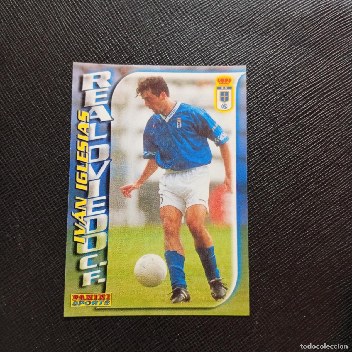 Cromos de f&uacute;tbol: 168 IVAN IGLESIAS OVIEDO PANINI TRADING CARD 1998 1999 CROMO FUTBOL 98 99 - A161 PG505