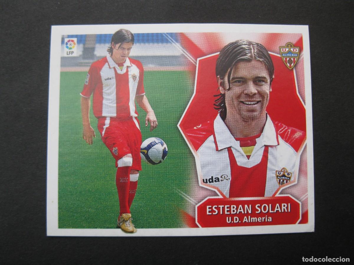 Cromos de f&uacute;tbol: ESTEBAN SOLARI (U.D. ALMERIA) - CAMPEONATO DE LIGA 08/09 - EDICIONES ESTE - NUNCA PEGADO.