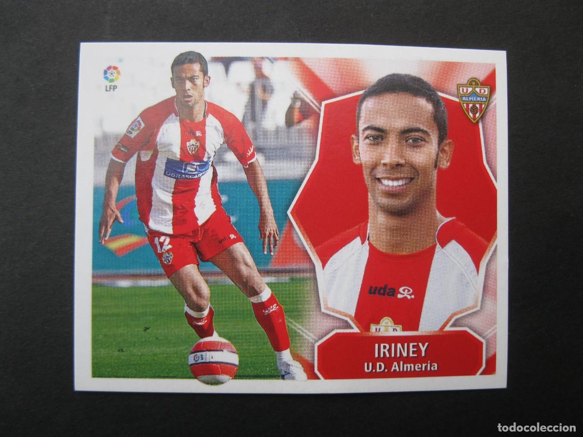 Cromos de f&uacute;tbol: IRINEY (U.D. ALMERIA) - CAMPEONATO DE LIGA 08/09 - EDICIONES ESTE - NUNCA PEGADO.