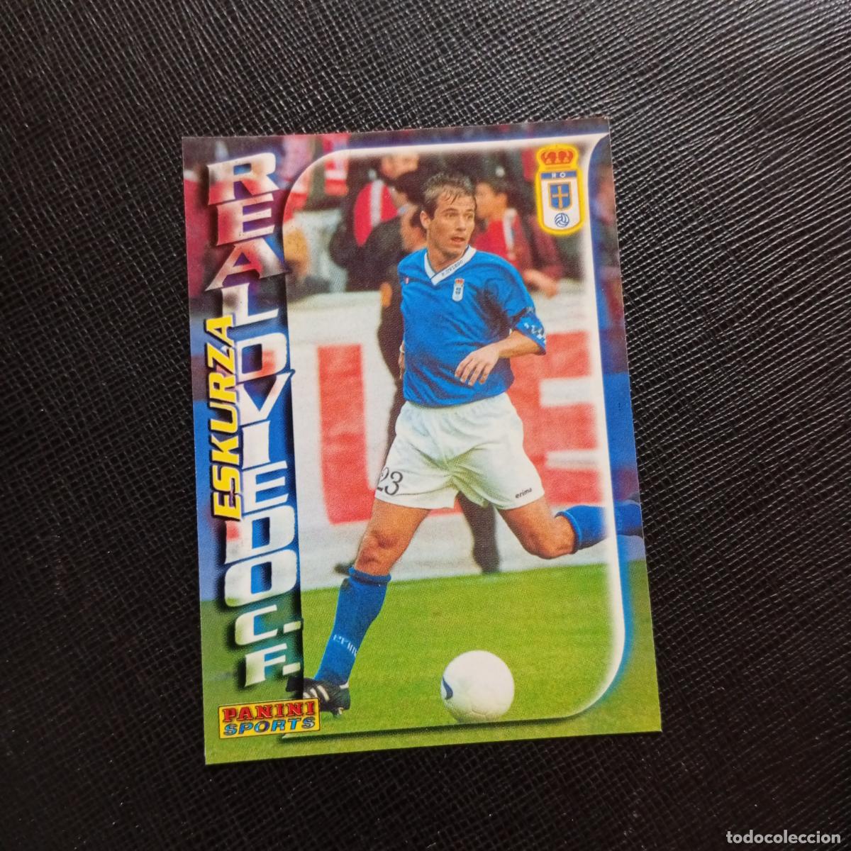 Cromos de f&uacute;tbol: 170 ESKURZA OVIEDO PANINI TRADING CARD 1998 1999 CROMO FUTBOL 98 99 - A161 PG514