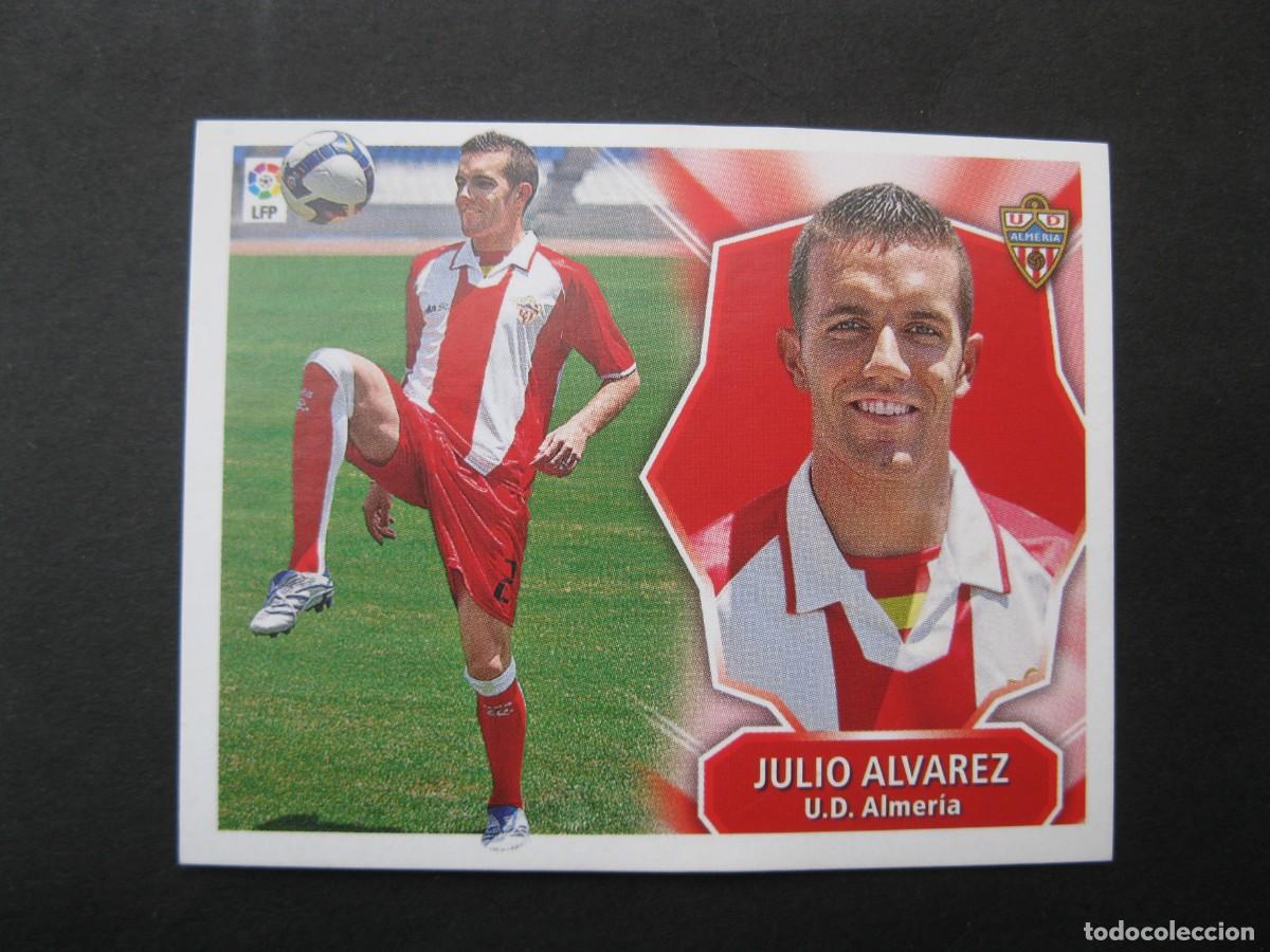 Cromos de f&uacute;tbol: JULIO ALVAREZ (U.D. ALMERIA) - CAMPEONATO DE LIGA 08/09 - EDICIONES ESTE - NUNCA PEGADO.
