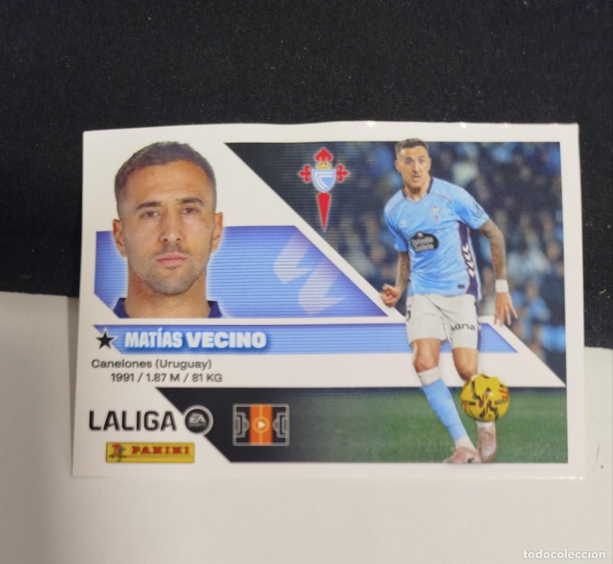 Cromos de f&uacute;tbol: Cromo 14 BIS de Mat&iacute;as Vecino Celta Liga 26/27