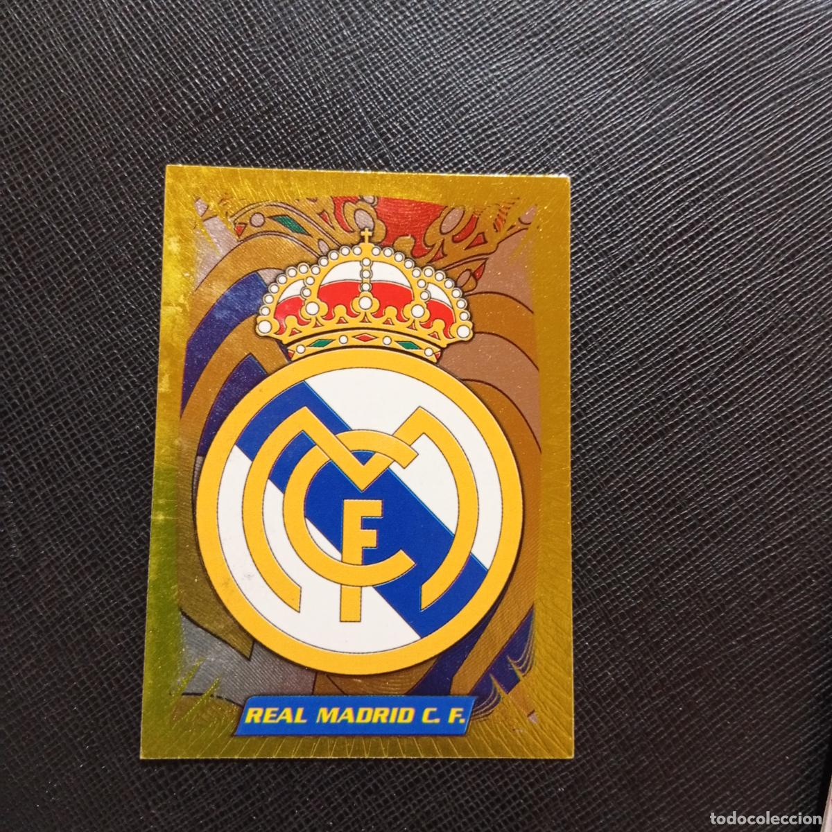 Cromos de f&uacute;tbol: 193 ESCUDO REAL MADRID PANINI TRADING CARD 1998 1999 CROMO FUTBOL 98 99 - A166 PG1