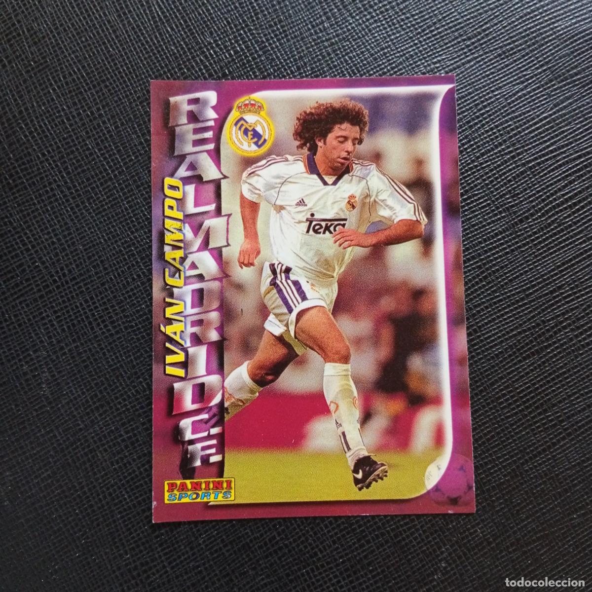 Cromos de f&uacute;tbol: 197 IVAN CAMPO REAL MADRID PANINI TRADING CARD 1998 1999 CROMO FUTBOL 98 99 - A166 PG19