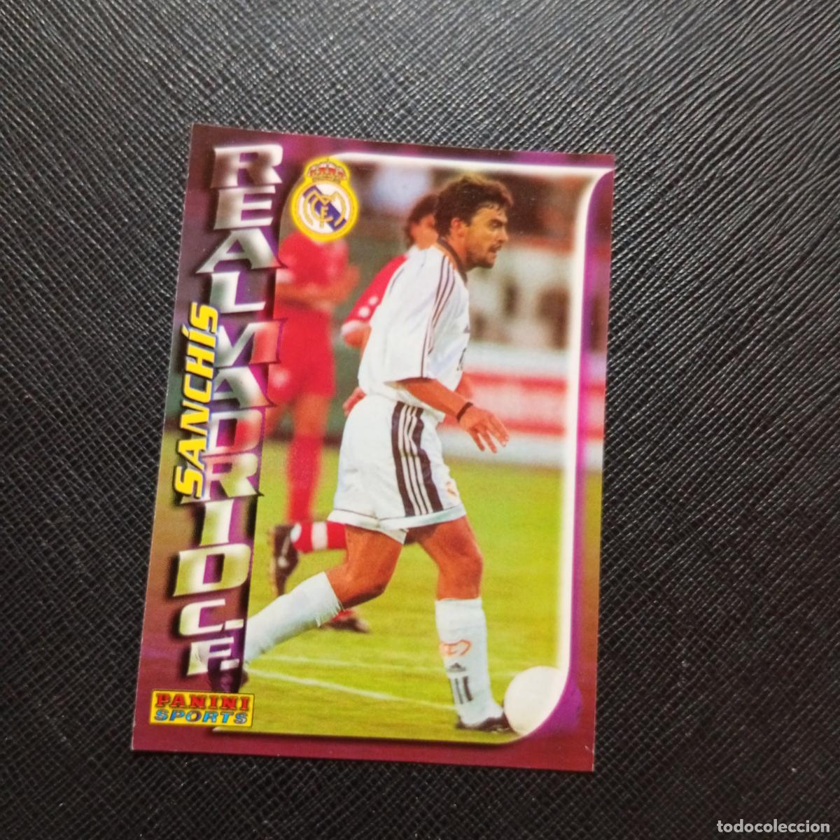 Cromos de f&uacute;tbol: 198 SANCHIS REAL MADRID PANINI TRADING CARD 1998 1999 CROMO FUTBOL 98 99 - A166 PG19