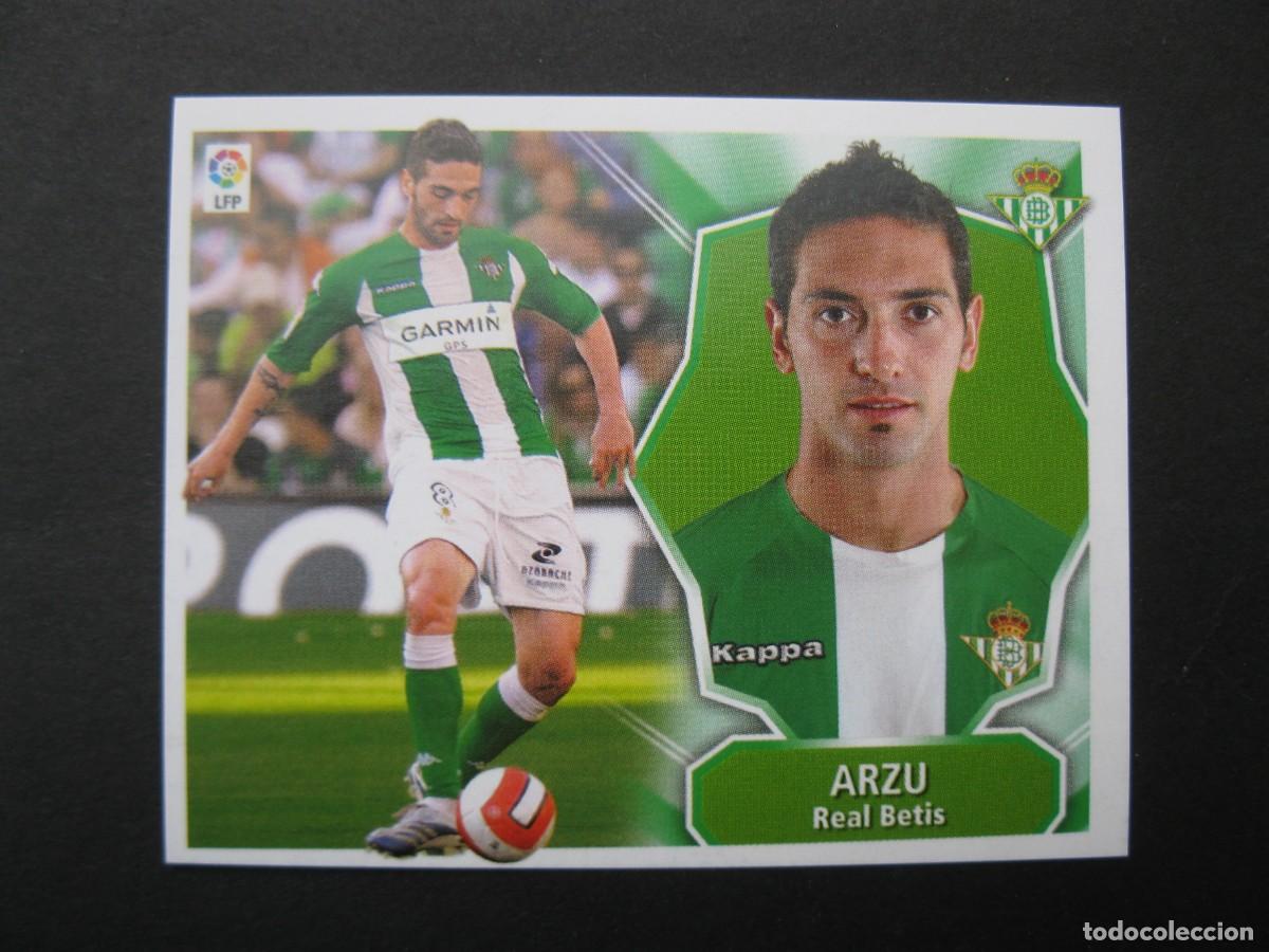 Cromos de f&uacute;tbol: ARZU (REAL BETIS) - CAMPEONATO DE LIGA 08/09 - EDICIONES ESTE - NUNCA PEGADO.