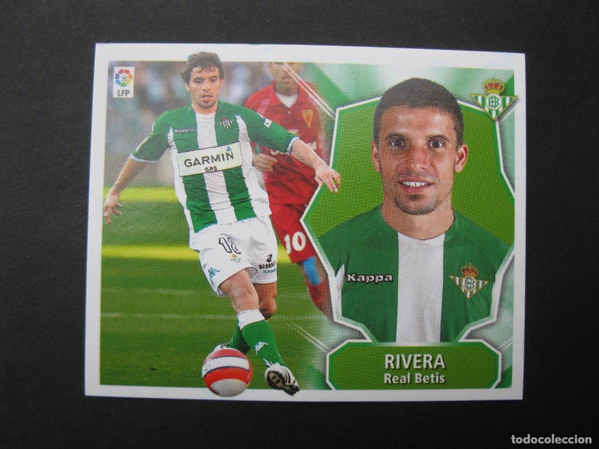 Cromos de f&uacute;tbol: RIVERA (REAL BETIS) - CAMPEONATO DE LIGA 08/09 - EDICIONES ESTE - NUNCA PEGADO.
