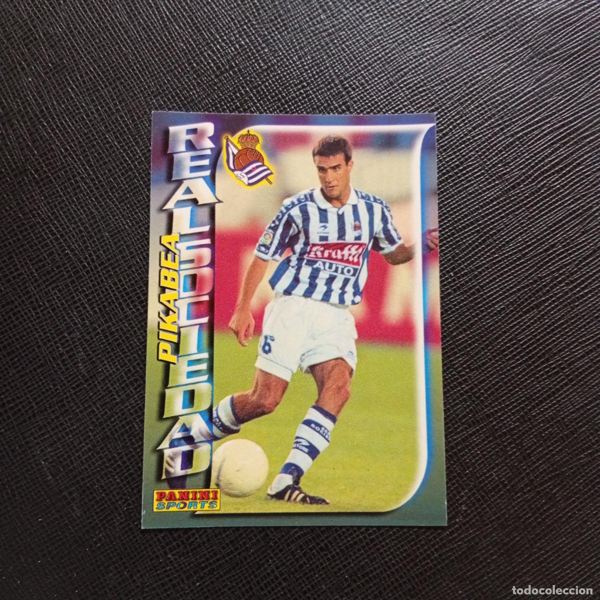 Cromos de f&uacute;tbol: 212 PIKABEA REAL SOCIEDAD PANINI TRADING CARD 1998 1999 CROMO FUTBOL 98 99 - A166 PG73