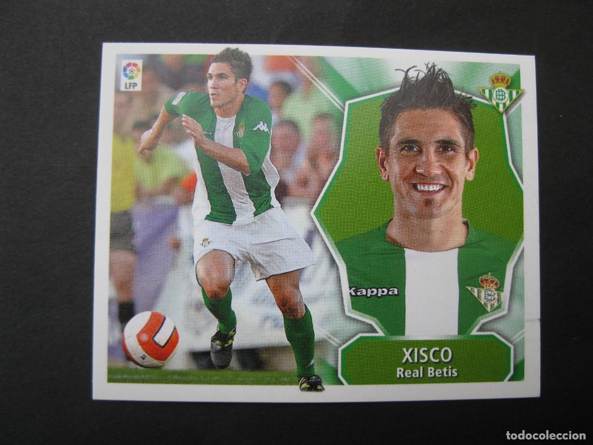 Cromos de f&uacute;tbol: XISCO (REAL BETIS) - CAMPEONATO DE LIGA 08/09 - EDICIONES ESTE - NUNCA PEGADO.