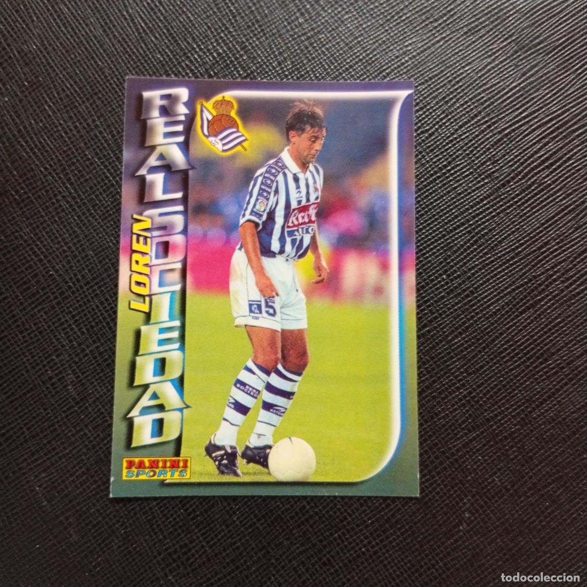 Cromos de f&uacute;tbol: 213 LOREN REAL SOCIEDAD PANINI TRADING CARD 1998 1999 CROMO FUTBOL 98 99 - A166 PG73