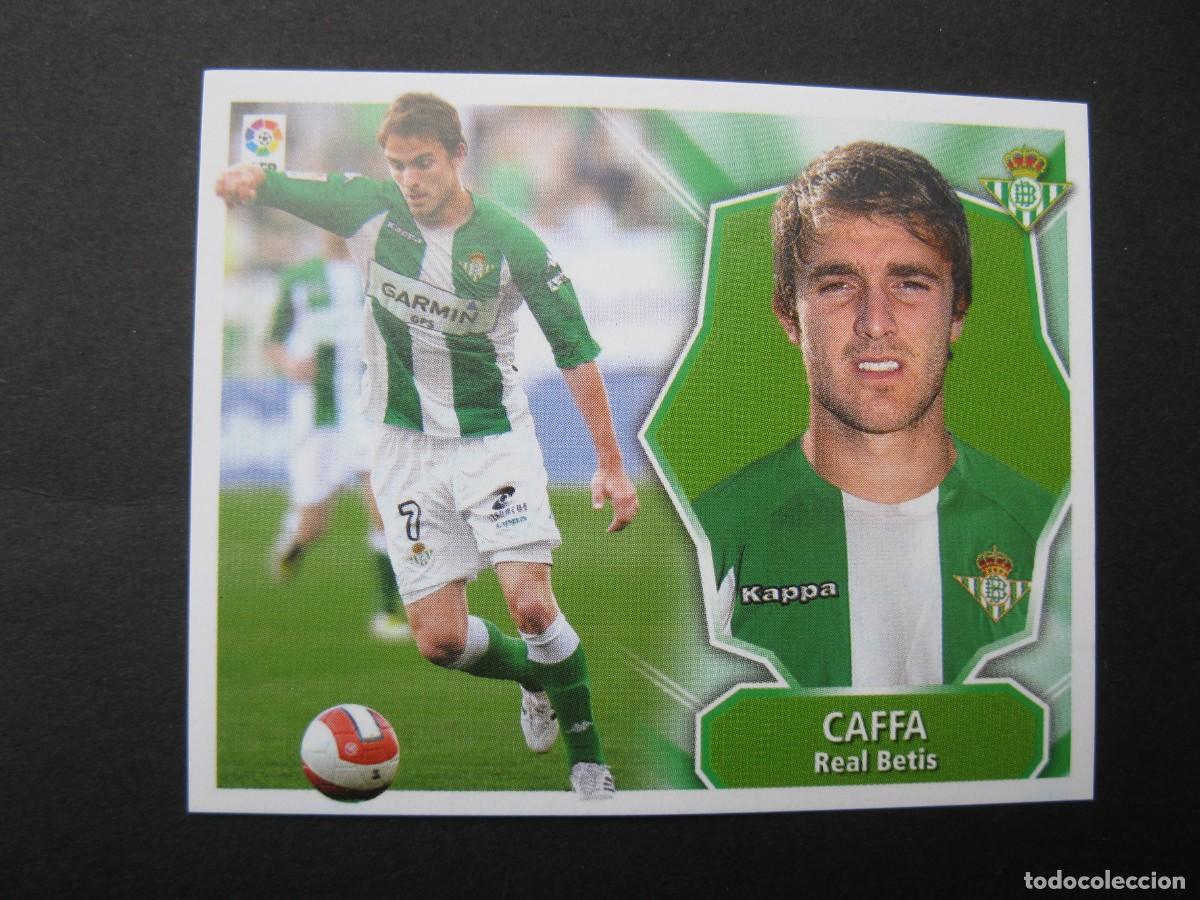 Cromos de f&uacute;tbol: CAFFA (REAL BETIS) - CAMPEONATO DE LIGA 08/09 - EDICIONES ESTE - NUNCA PEGADO.