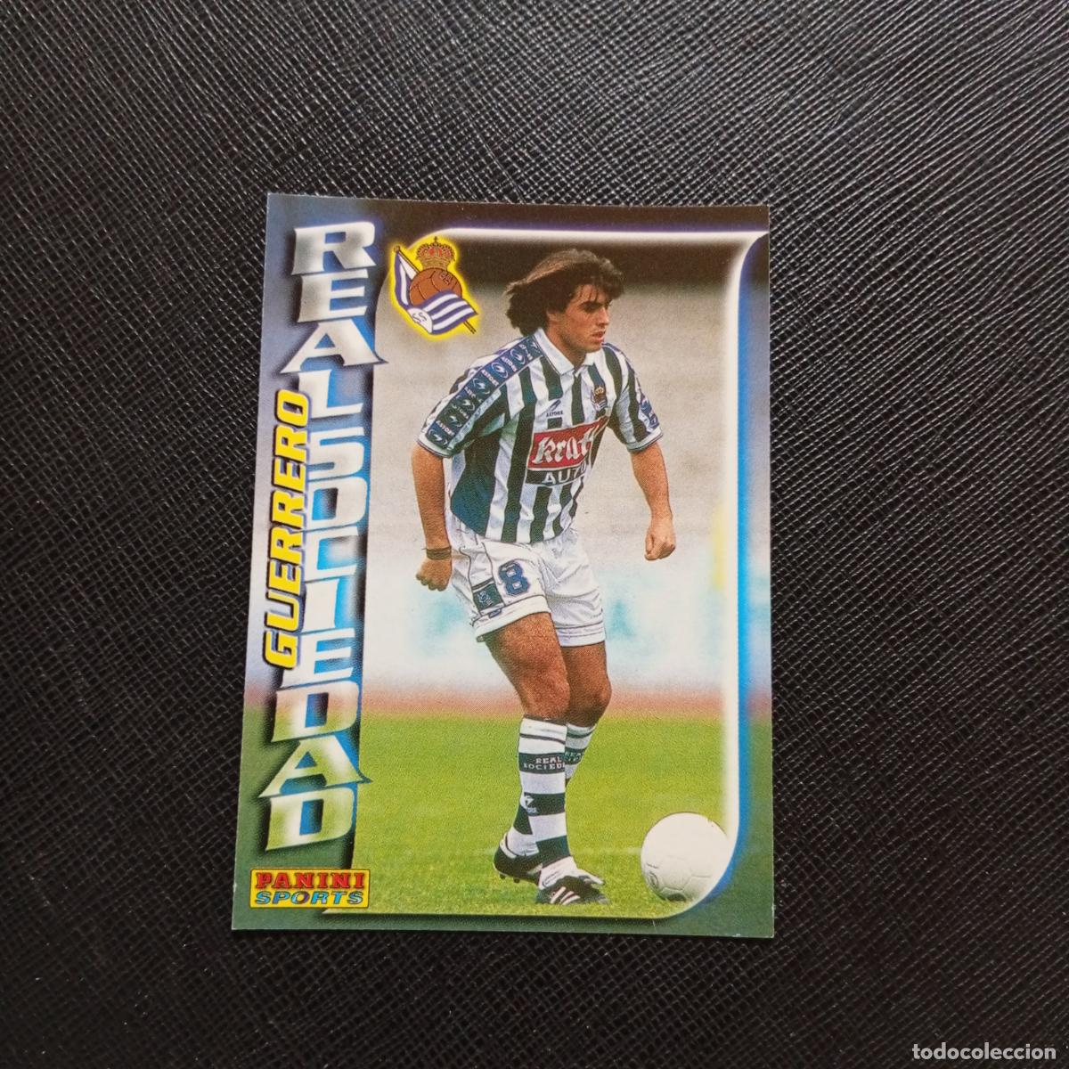 Cromos de f&uacute;tbol: 216 GUERRERO REAL SOCIEDAD PANINI TRADING CARD 1998 1999 CROMO FUTBOL 98 99 - A166 PG91