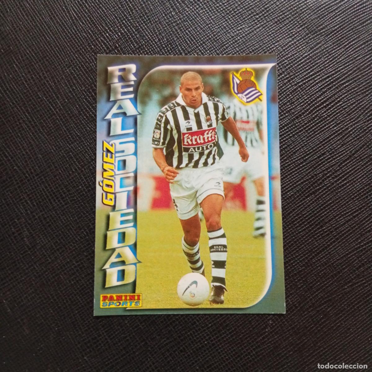 Cromos de f&uacute;tbol: 217 GOMEZ REAL SOCIEDAD PANINI TRADING CARD 1998 1999 CROMO FUTBOL 98 99 - A166 PG91