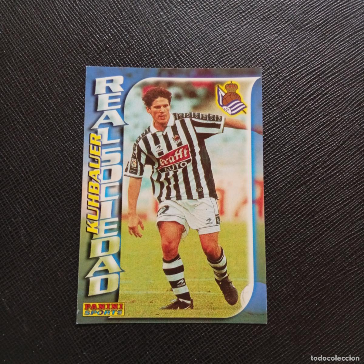 Cromos de f&uacute;tbol: 218 KUHBAUER REAL SOCIEDAD PANINI TRADING CARD 1998 1999 CROMO FUTBOL 98 99 - A166 PG109