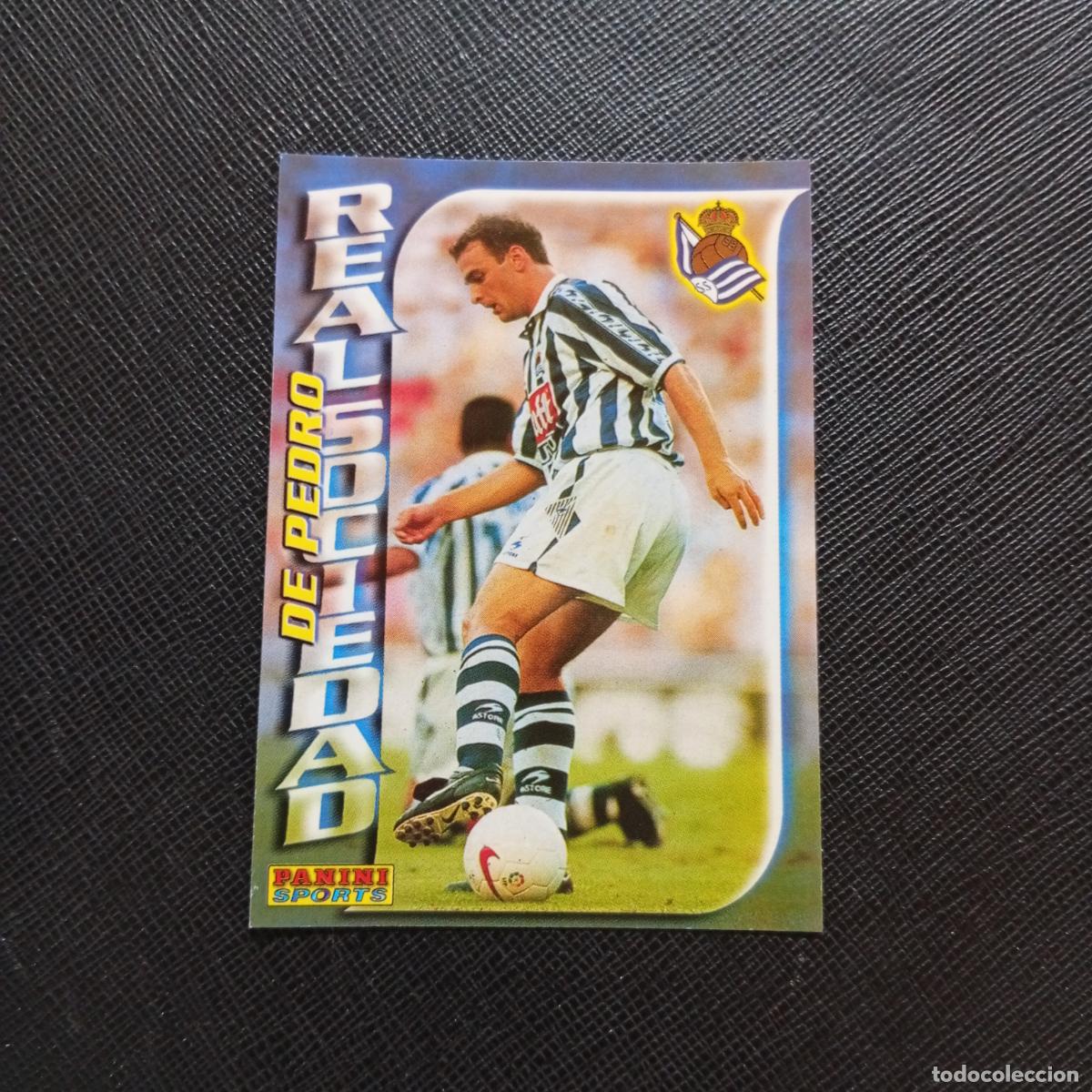 Cromos de f&uacute;tbol: 219 DE PEDRO REAL SOCIEDAD PANINI TRADING CARD 1998 1999 CROMO FUTBOL 98 99 - A166 PG127