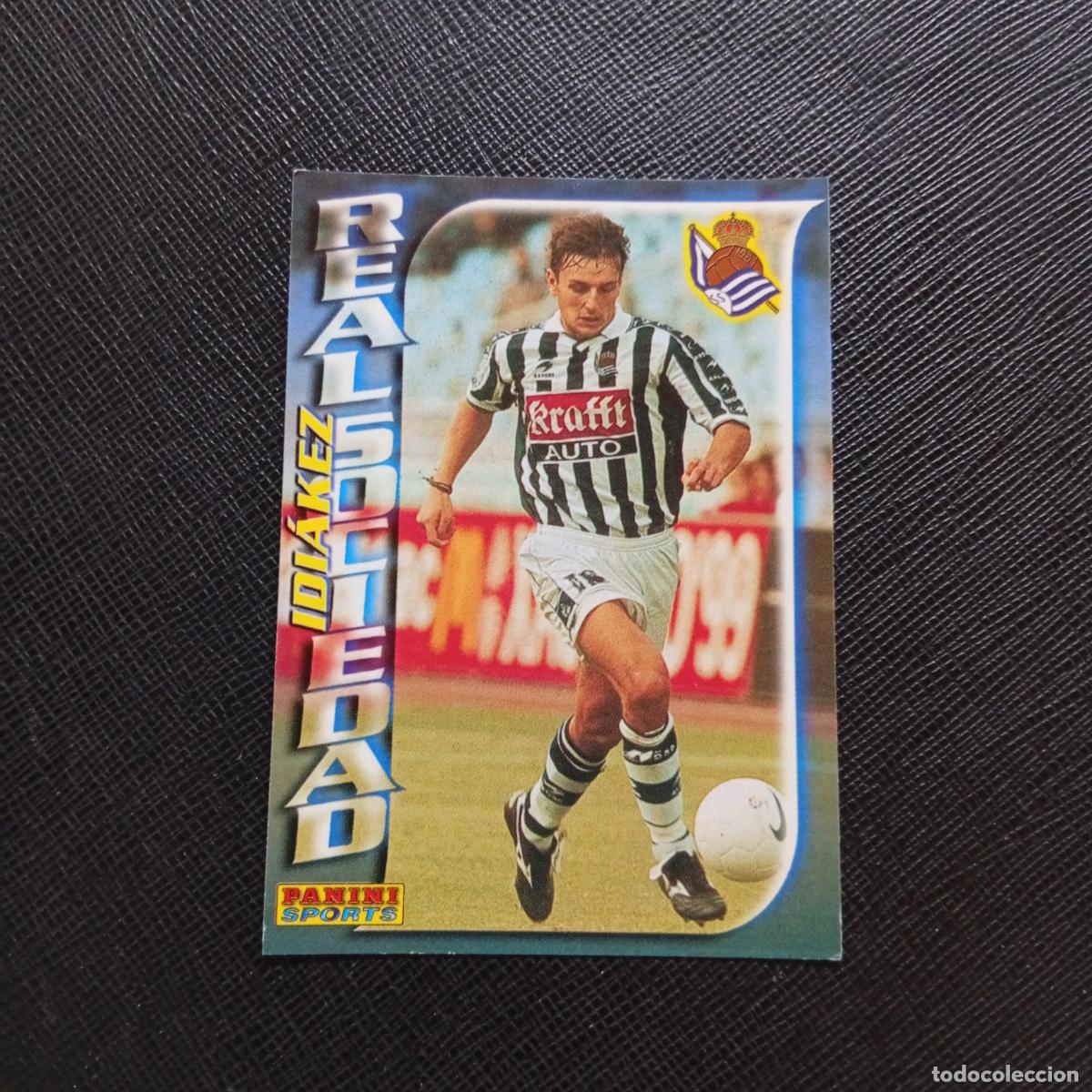Cromos de f&uacute;tbol: 220 IDIAKEZ REAL SOCIEDAD PANINI TRADING CARD 1998 1999 CROMO FUTBOL 98 99 - A166 PG127