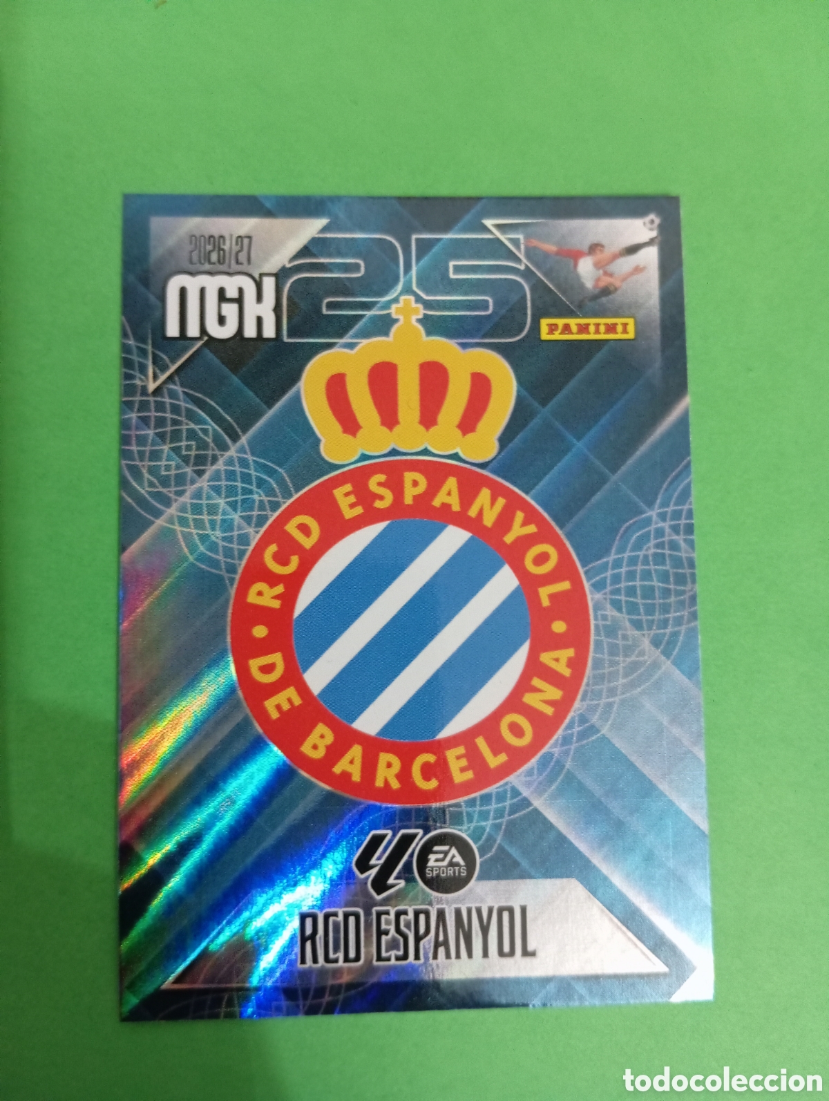 Cromos de f&uacute;tbol: Escudo del Espanyol n&deg;163 / PANINI MEGACRACKS 2026/2027