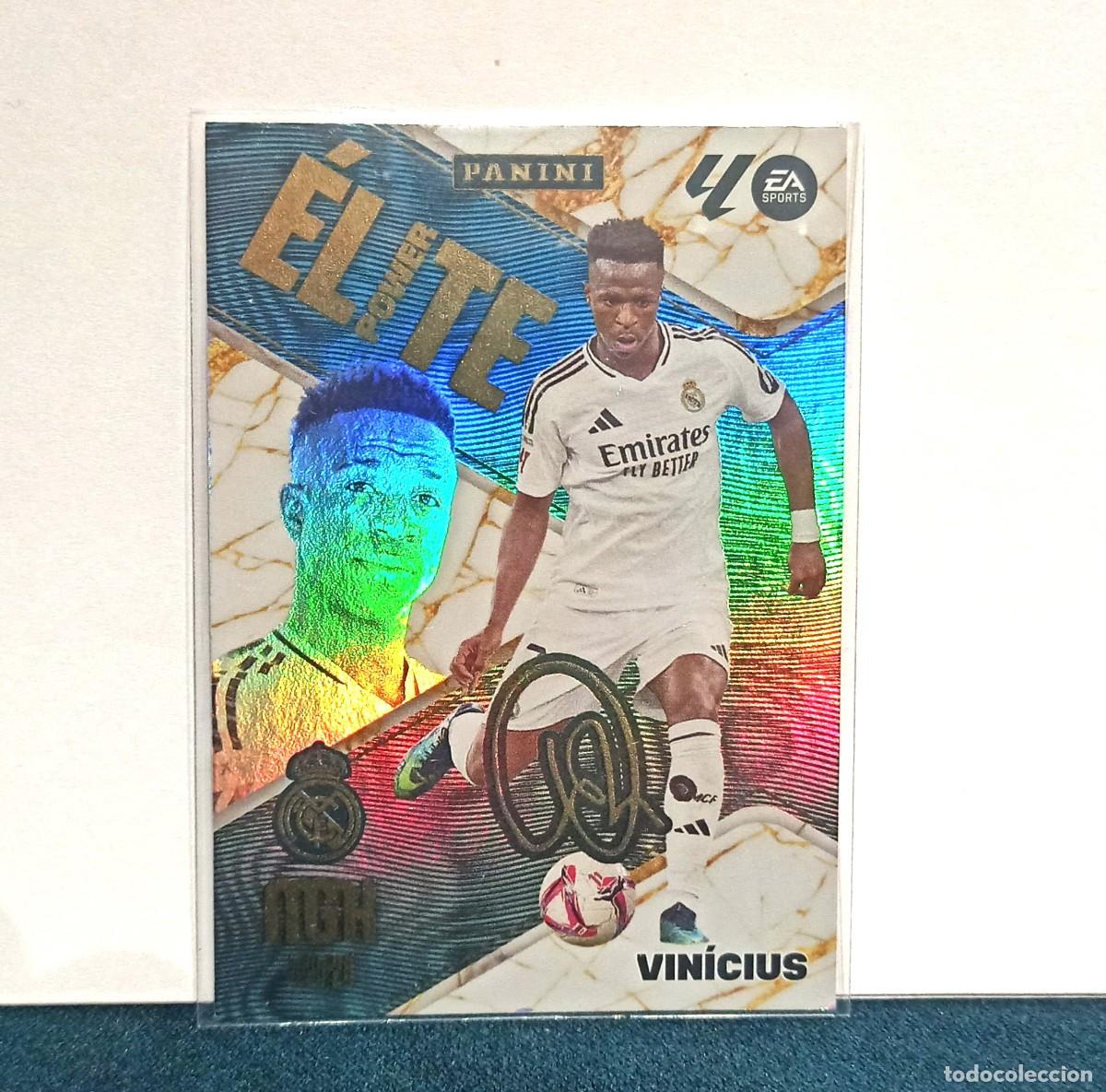 Cromos de f&uacute;tbol: P 18 VINICIUS ELITE POWER REAL MADRID MGK 2025 2026 25 26 MEGACRACK